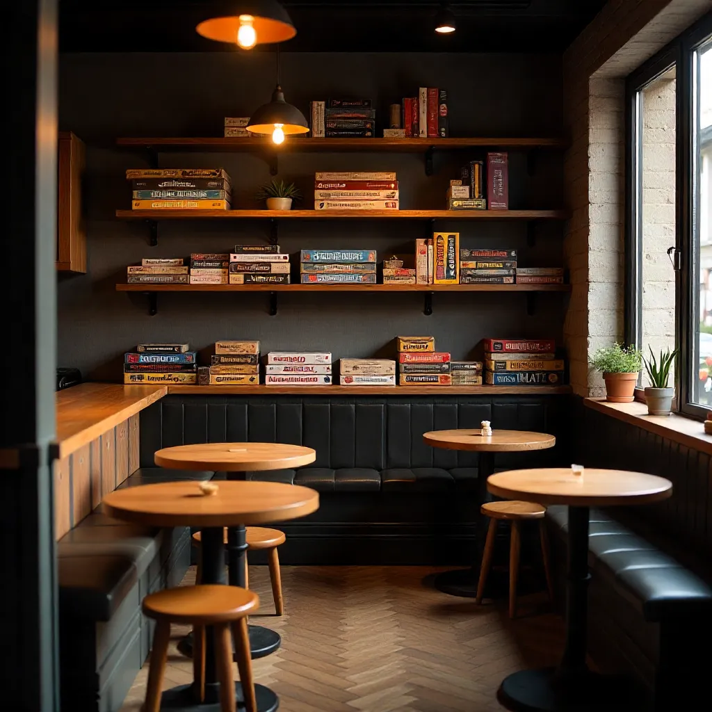 Colorful game pieces and tokens