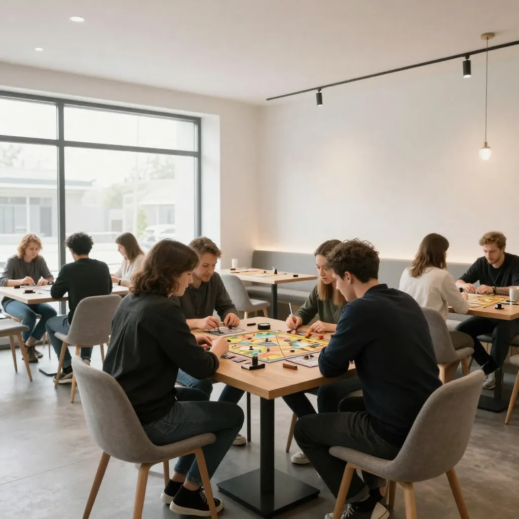 Players strategizing together